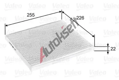VALEO Filtr vzduchu v interiéru CLIMFILTER COMFORT VA 715804, 715804 VALEO Filtr vzduchu v interiéru CLIMFILTER COMFORT VA 715804, 715804