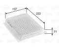 Filtr vzduchu v interiru VALEO ‐ VA 715809