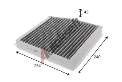 VALEO Filtr vzduchu v interiru CLIMFILTER PROTECT VA 715814, 715814