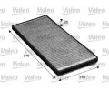 VALEO Filtr - vzduch v interiru VA 716023, 716023