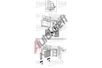 VALEO Filtr vzduchu v interiru VA 716039, 716039