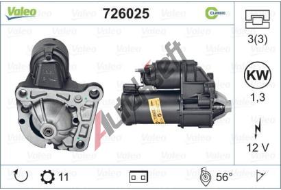 VALEO Startr CLASSIC VA 726025, 726025