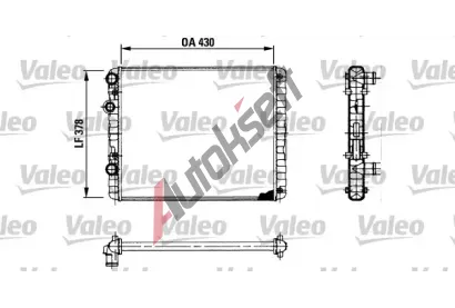 VALEO Chladi vody VA 730956, 730956
