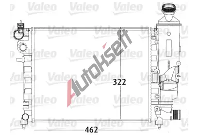 VALEO Chladi vody VA 731498, 731498