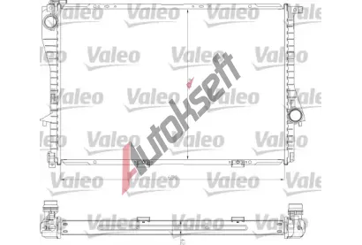 VALEO Chladi vody VA 734277, 734277