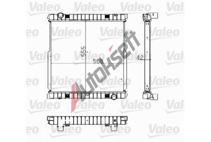 VALEO Chladi vody VA 734872, 734872