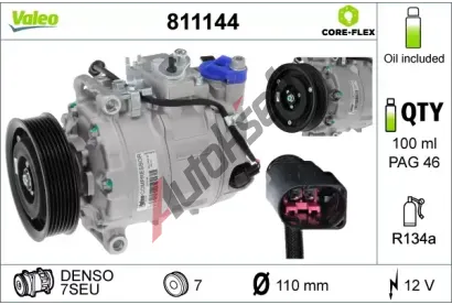 VALEO Kompresor klimatizace VA 811144, 811144