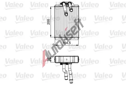 VALEO Vmnk tepla vnitnho vytpn VA 811551, 811551