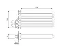 Vmnk tepla vnitnho vytpn VALEO ‐ VA 811565