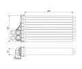 Vmnk tepla vnitnho vytpn VALEO ‐ VA 811567