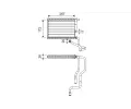 Vmnk tepla vnitnho vytpn VALEO ‐ VA 811579
