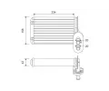 VALEO V�m�n�k tepla - vnit�n� vyt�p�n�&nbsp;&dash;&nbsp;VA 812030