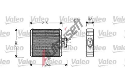 VALEO Vmnk tepla vnitnho vytpn VA 812323, 812323