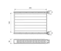 Vmnk tepla vnitnho vytpn VALEO ‐ VA 812401