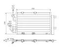 Kondenz�tor klimatizace&nbsp;VALEO&nbsp;&dash;&nbsp;VA 812656
