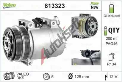 VALEO Kompresor klimatizace VA 813323, 813323