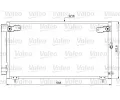 Kondenztor klimatizace VALEO ‐ VA 814047