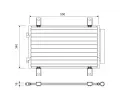 VALEO Kondenz�tor klimatizace&nbsp;&dash;&nbsp;VA 814081