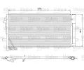 VALEO Kondenz�tor klimatizace&nbsp;&dash;&nbsp;VA 814169