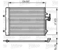 VALEO Kondenztor klimatizace ‐ VA 814184