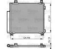Kondenztor klimatizace VALEO ‐ VA 814220