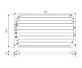 Kondenztor klimatizace VALEO ‐ VA 814283
