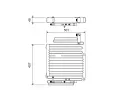Kondenztor klimatizace VALEO ‐ VA 814288