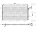 VALEO Kondenz�tor klimatizace&nbsp;&dash;&nbsp;VA 814322