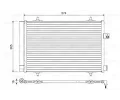 VALEO Kondenztor klimatizace ‐ VA 814420