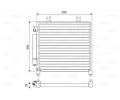 Kondenz�tor klimatizace&nbsp;VALEO&nbsp;&dash;&nbsp;VA 814437