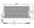 Kondenztor klimatizace VALEO ‐ VA 814488