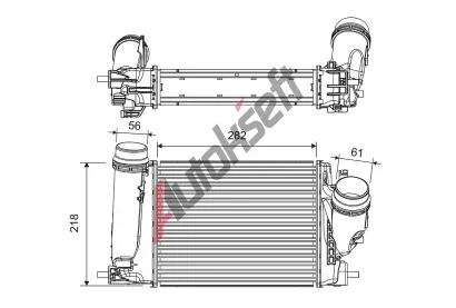 VALEO Chladi vzduchu intercooler VA 816759, 816759