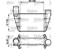 Chladi vzduchu intercooler VALEO ‐ VA 817625