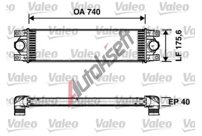 VALEO Chladi vzduchu intercooler VA 817637, 817637