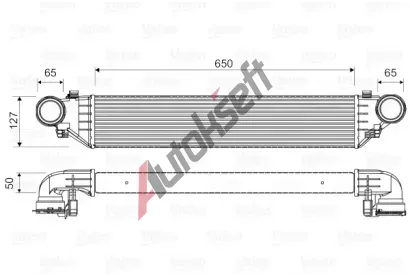 VALEO Chladi vzduchu intercooler VA 817760, 817760