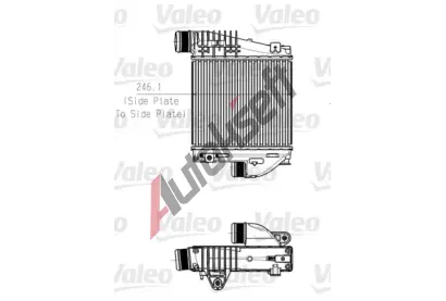 VALEO Chladi vzduchu intercooler VA 818290, 818290