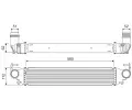 Chladi vzduchu intercooler VALEO ‐ VA 818312