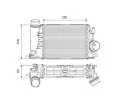 Chladi vzduchu intercooler VALEO ‐ VA 818316