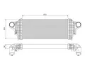 Chladi vzduchu intercooler VALEO ‐ VA 818320