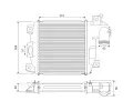 Chladi vzduchu intercooler VALEO ‐ VA 818321