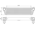 VALEO Chladi vzduchu intercooler ‐ VA 818322