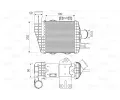 Chladi vzduchu intercooler VALEO ‐ VA 818349