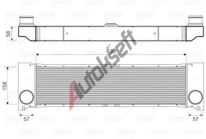 VALEO Chladi vzduchu intercooler VA 818356, 818356