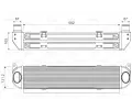 Chladi vzduchu intercooler VALEO ‐ VA 818359