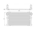 Chladi vzduchu intercooler VALEO ‐ VA 818363