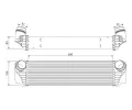 Chladi vzduchu intercooler VALEO ‐ VA 818367