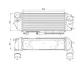 Chladi vzduchu intercooler VALEO ‐ VA 818368