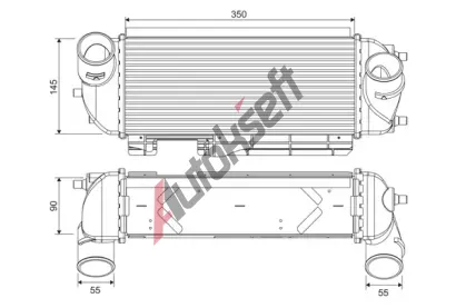 VALEO Chladi vzduchu intercooler VA 818368, 818368