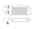 Chladi vzduchu intercooler VALEO ‐ VA 818371