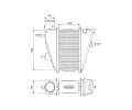 Chladi vzduchu intercooler VALEO ‐ VA 818373